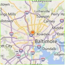 Johns Hopkins University Location Map Johns Hopkins University Location Map