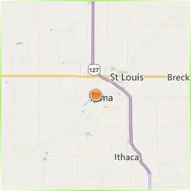 Alma College Location Map Alma College Location Map