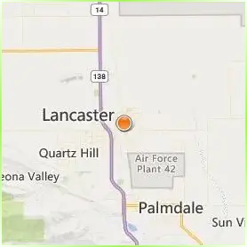 University of Antelope Valley Location Map University of Antelope Valley Location Map