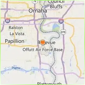 Bellevue University Location Map Bellevue University Location Map