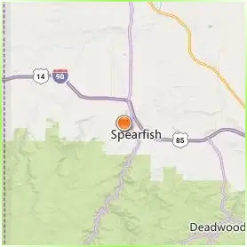 Black Hills State University Location Map Black Hills State University Location Map