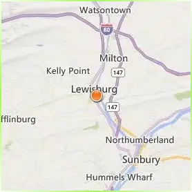 Bucknell University Location Map Bucknell University Location Map