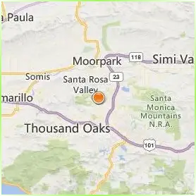 California Lutheran University Location Map California Lutheran University Location Map