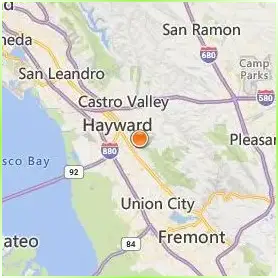 California State University East Bay Location Map California State University East Bay Location Map