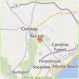 Coastal Carolina University Location Map Coastal Carolina University Location Map