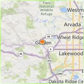 Colorado School of Mines Location Map Colorado School of Mines Location Map