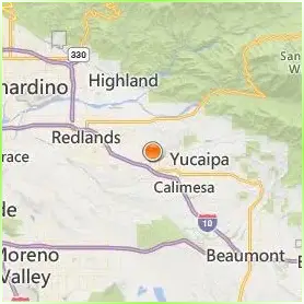 Crafton Hills College Location Map