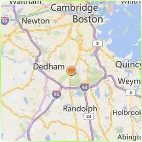 Curry College Location Map Curry College Location Map