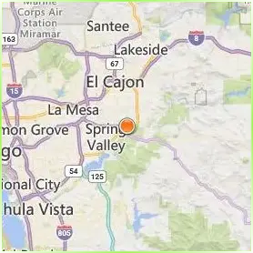 Cuyamaca College Location Map Cuyamaca College Location Map