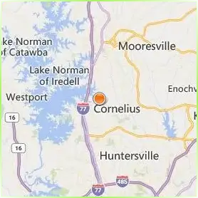 Davidson College Location Map Davidson College Location Map