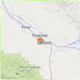 Eastern Arizona College Location Map Eastern Arizona College Location Map