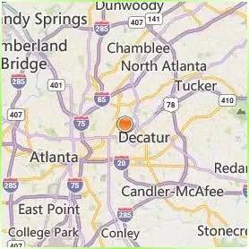 Emory University Location Map Emory University Location Map