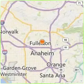 Fullerton College Location Map Fullerton College Location Map