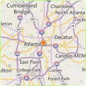 Georgia State University Location Map Georgia State University Location Map