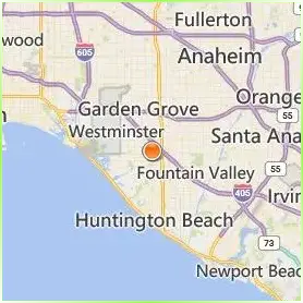 Golden West College Location Map Golden West College Location Map