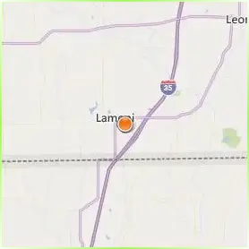 Graceland University Lamoni Location Map