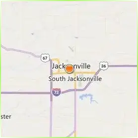 Illinois College Location Map