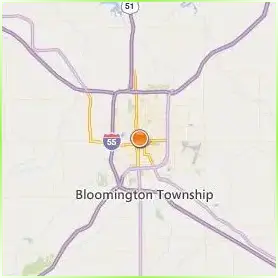 Illinois Wesleyan University Location Map Illinois Wesleyan University Location Map