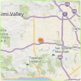 Los Angeles Pierce College Location Map Los Angeles Pierce College Location Map