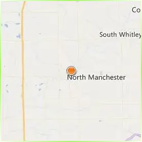 Manchester University Location Map Manchester University Location Map