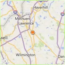 Merrimack College Location Map