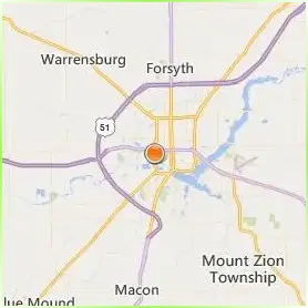 Millikin University Location Map Millikin University Location Map