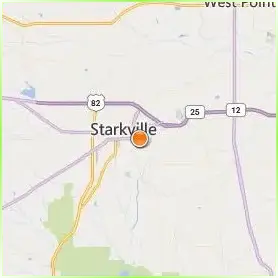 Mississippi State University Location Map Mississippi State University Location Map