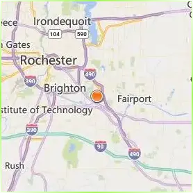 Nazareth College Location Map