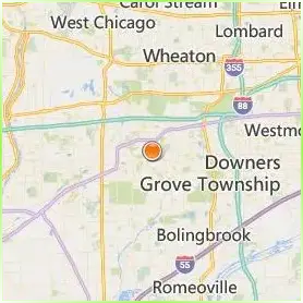 North Central College Location Map North Central College Location Map