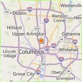 Ohio State University Location Map Ohio State University Location Map