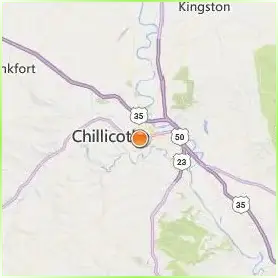 Ohio University Chillicothe Location Map Ohio University Chillicothe Location Map