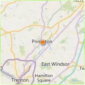 Princeton University Location Map Princeton University Location Map