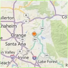 Santiago Canyon College Location Map Santiago Canyon College Location Map
