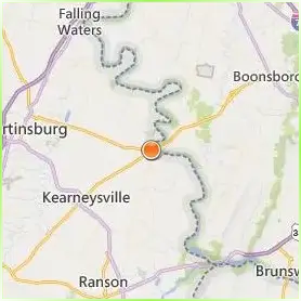 Shepherd University Location Map Shepherd University Location Map