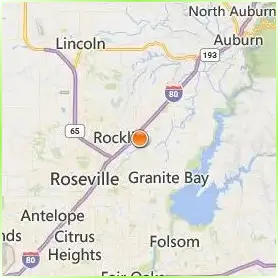 Sierra College Location Map