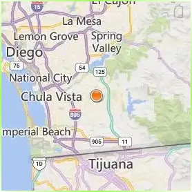 Southwestern College Location Map
