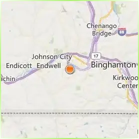 SUNY at Binghamton Location Map SUNY at Binghamton Location Map