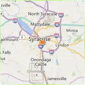 Syracuse University Location Map