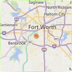 Texas Christian University Location Map Texas Christian University Location Map