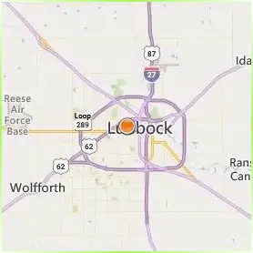 Texas Tech University Location Map Texas Tech University Location Map