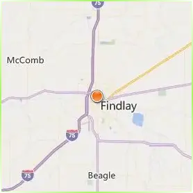 The University of Findlay Location Map The University of Findlay Location Map