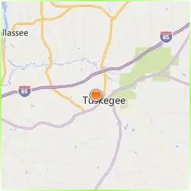 Tuskegee University Location Map Tuskegee University Location Map