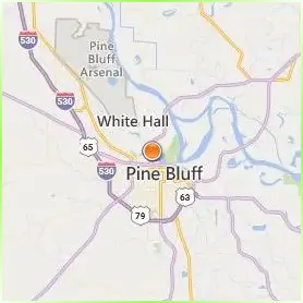 University of Arkansas at Pine Bluff Location Map University of Arkansas at Pine Bluff Location Map