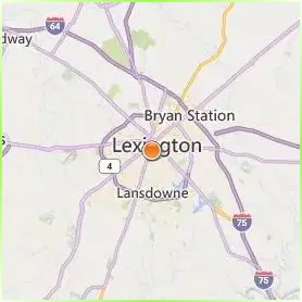University of Kentucky Location Map University of Kentucky Location Map