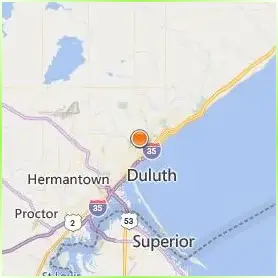 University of Minnesota Duluth Location Map University of Minnesota Duluth Location Map