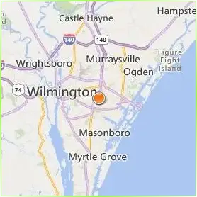 University of North Carolina Wilmington Location Map University of North Carolina Wilmington Location Map