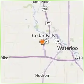 University of Northern Iowa Location Map University of Northern Iowa Location Map