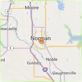 University of Oklahoma Norman Location Map University of Oklahoma Norman Location Map