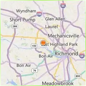 University of Richmond Location Map University of Richmond Location Map