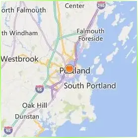 University of Southern Maine Location Map University of Southern Maine Location Map